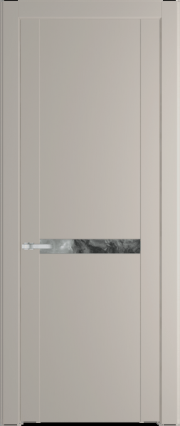 Межкомнатная дверь Profil Doors 1.4 P Атриум серебро Сэнд