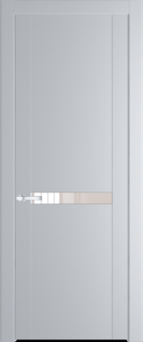 Межкомнатная дверь Profil Doors 1.4 P Перламутровый лак Лайт Грей (RAL 870-01)
