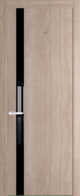 Межкомнатная дверь Profil Doors 18 NW Черный лак Дуб Сонома
