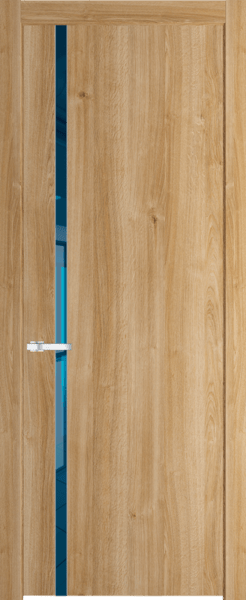 Межкомнатная дверь Profil Doors 21 NW Зеркало Blue Дуб Карамель