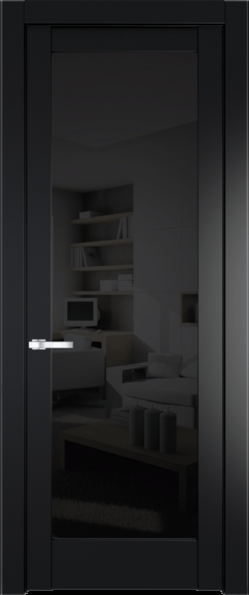 Межкомнатная дверь Profil Doors 4.1.2 PD Блэк Черное тонированное