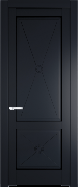 Межкомнатная дверь Profil Doors 1.2.1 PM Нэви Блу (RAL 7016)