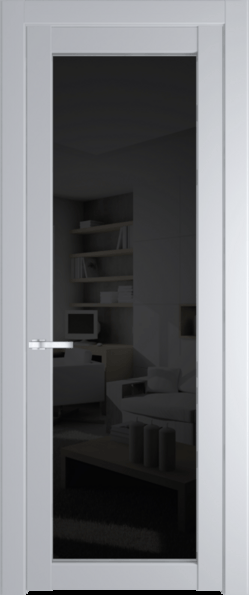 Межкомнатная дверь Profil Doors 1.1.2 PD Черное тонированное Лайт Грей (RAL 870-01)