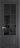 Межкомнатная дверь Profil Doors 1.2.2 (p.6) Черное тонированное Графит (Pantone 425С)