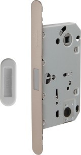 Магнитная Armadillo (Армадилло) защелка WC с ответной планкой GRAVITY.PRO G01.196.50.96 SN мат никель