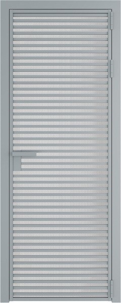 Алюминиевая дверь Profil Doors 12 AG Серебро Кризет