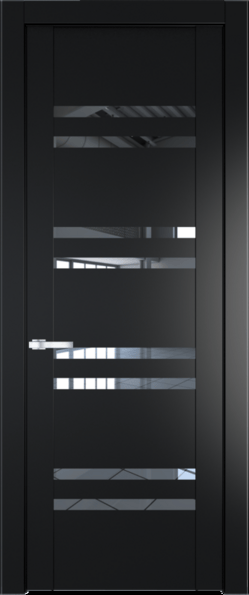 Межкомнатная дверь Profil Doors 1.6 P Прозрачное Блэк