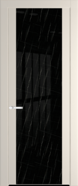 Межкомнатная дверь Profil Doors 1.7 P Неро мрамор Кремовая Магнолия (RAL 120-04)