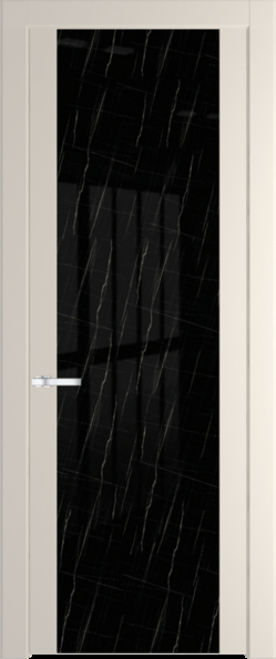 Межкомнатная дверь Profil Doors 1.7 P Неро мрамор Кремовая Магнолия (RAL 120-04)