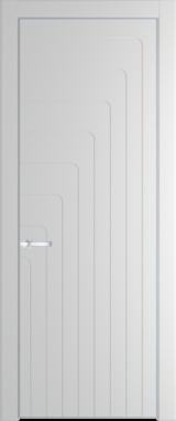 Межкомнатная дверь Profil Doors 10 PE Крем Вайт (RAL 120-02) Серебро