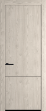 Межкомнатная дверь Profil Doors 13 NA Черный матовый Каштан светлый