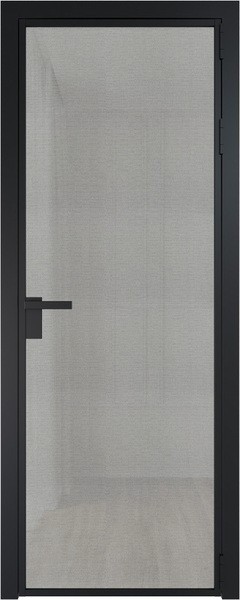Алюминиевая дверь Profil Doors 1 AG Черный матовый Рэте