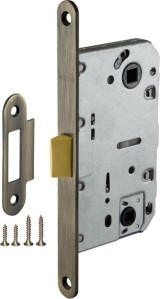 Защелка Fuaro (Фуаро) PLASTP96WC-50 (P96WC-50) AB бронза
