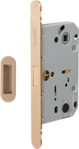Магнитная Armadillo (Армадилло) защелка WC с ответной планкой GRAVITY.PRO G01.196.50.96 FSG флорентийское золото