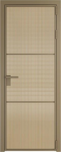 Алюминиевая дверь Profil Doors 13 AG Шампань Мору Золото