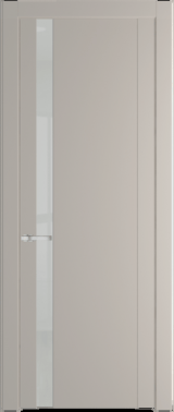 Межкомнатная дверь Profil Doors 1.2 P Lacobel Белый лак Сэнд