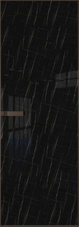 Алюминиевая дверь Profil Doors 1AGN Деорэ Неро мрамор