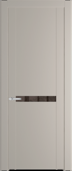 Межкомнатная дверь Profil Doors 1.4 P Зеркало бронзовое Сэнд