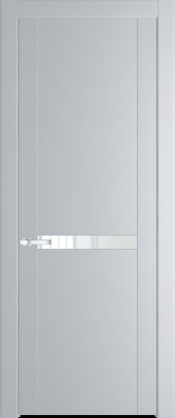 Межкомнатная дверь Profil Doors 1.4 P Белый лак Лайт Грей (RAL 870-01)