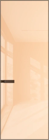 Алюминиевая дверь Profil Doors 1AGN ГЛЯНЕЦ Деорэ Бежевый лак