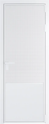 Алюминиевая дверь Profil Doors 19 AG Вайт Мору белое