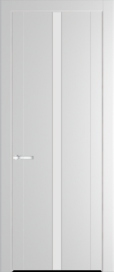 Межкомнатная дверь Profil Doors 1.8 P Монохром белый просветленный Крем Вайт (RAL 120-02)