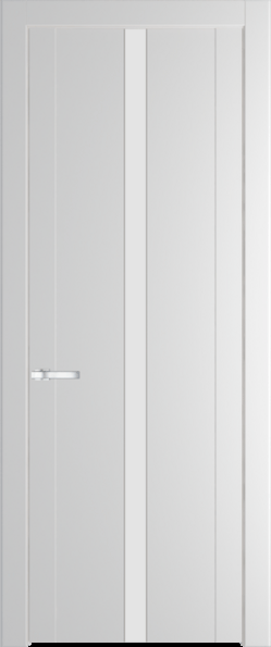 Межкомнатная дверь Profil Doors 1.8 P Монохром белый просветленный Крем Вайт (RAL 120-02)