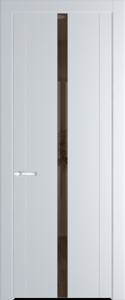 Межкомнатная дверь Profil Doors 1.8 P Зеркало бронзовое Вайт (RAL 110 96 02)