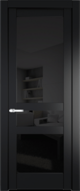 Межкомнатная дверь Profil Doors 4.5.2 PD Блэк Черное тонированное