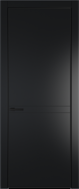 Межкомнатная дверь Profil Doors Orange 11 PE.O Блэк Черный матовый RAL9005