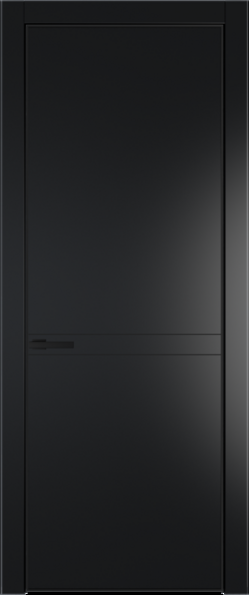 Межкомнатная дверь Profil Doors Orange 11 PE.O Блэк Черный матовый RAL9005