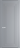 Межкомнатная дверь Profil Doors 26 PA Серебро Смоки (RAL 870-02)