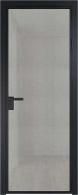 Алюминиевая дверь Profil Doors 1 AG Черный матовый RAL9005 Рэте