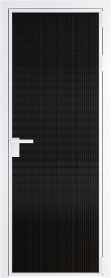 Алюминиевая дверь Profil Doors 1 AG Вайт Мору Черный