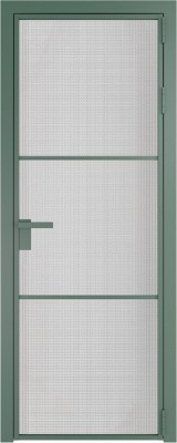 Алюминиевая дверь Profil Doors 13 AG Зеленый воск Кризет