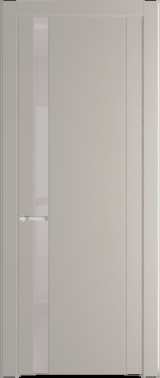 Межкомнатная дверь Profil Doors 1.2 P Lacobel Перламутровый лак Сэнд