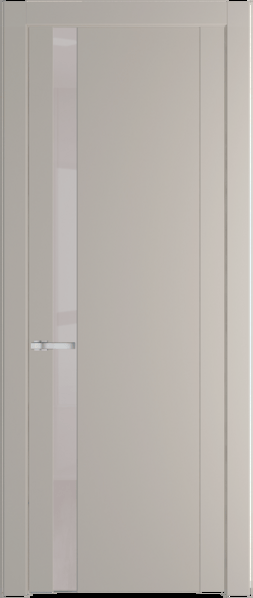 Межкомнатная дверь Profil Doors 1.2 P Lacobel Перламутровый лак Сэнд