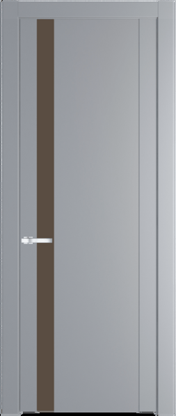 Межкомнатная дверь Profil Doors 1.2 P Монохром гляссе Смоки (RAL 870-02)