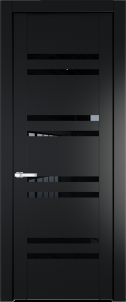 Межкомнатная дверь Profil Doors 1.6 P Черный триплекс Блэк