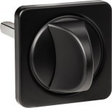 Ручка Fuaro (Фуаро) поворотная BKW8x75.K.MSC62 BL-24 черный ПЛАСТИК