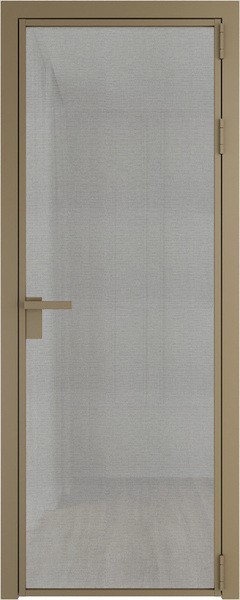 Алюминиевая дверь Profil Doors 1 AG Шампань Рэте