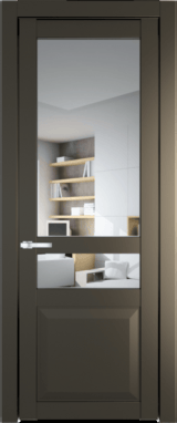 Межкомнатная дверь Profil Doors 1.5.4 PD Прозрачное Перламутр бронза