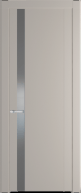 Межкомнатная дверь Profil Doors 1.2 P Lacobel Серебряный лак Сэнд