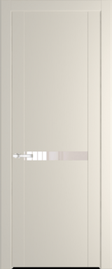 Межкомнатная дверь Profil Doors 1.4 P Lacobel Перламутровый лак Кремовая Магнолия (RAL 120-04)