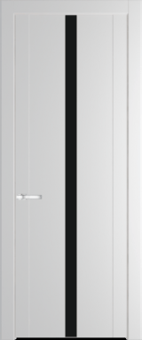 Межкомнатная дверь Profil Doors 1.8 P Монохром черный Крем Вайт (RAL 120-02)