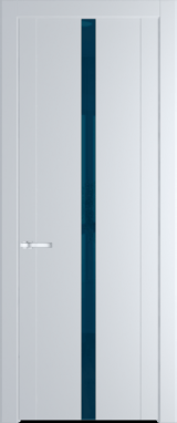 Межкомнатная дверь Profil Doors 1.8 P Зеркало синее Вайт (RAL 110 96 02)