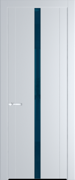 Межкомнатная дверь Profil Doors 1.8 P Зеркало синее Вайт (RAL 110 96 02)