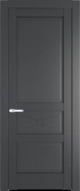 Межкомнатная дверь Profil Doors 1.5.1 PM Графит (Pantone 425С)