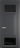 Межкомнатная дверь Profil Doors 1.3.4 PD Черное тонированное Графит (Pantone 425С)