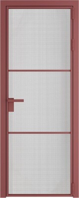 Алюминиевая дверь Profil Doors 13 AG Красный антрацит Кризет